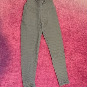 Gray skrunch Leggings